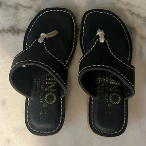 Kino’s Coral Lily Leather Key West sandals